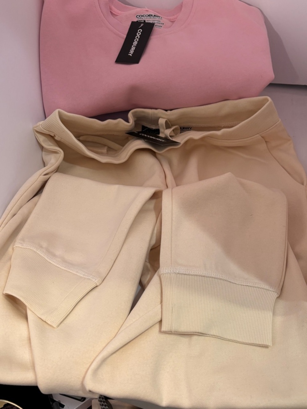 Ivory Track Pants - Picture 2 of 4